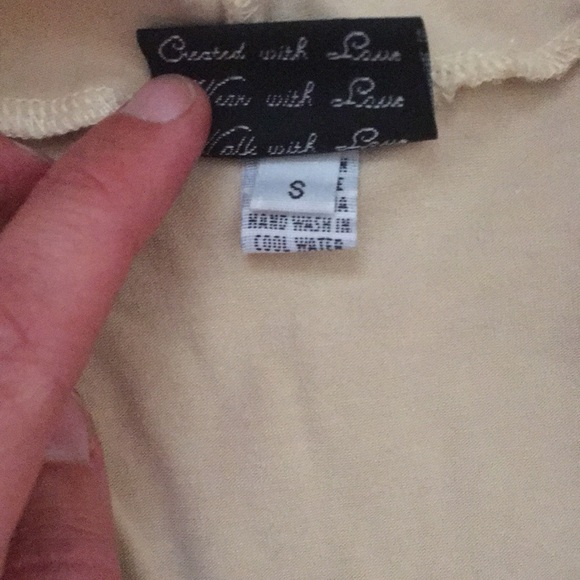 Nectar Creations Cowl Neck Cap Sleeve Tee - Picture 5 of 5